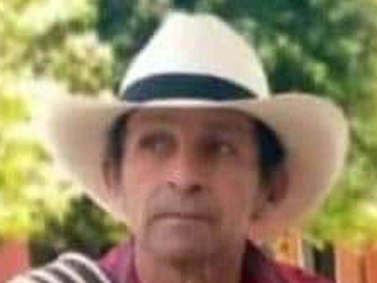 En Tarazá, confirman asesinato de líder campesino