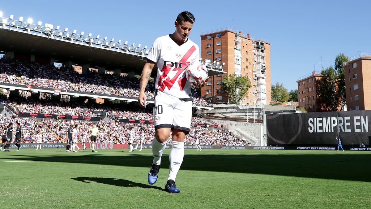 James Rodríguez. ¿Qué hay detrás de su “desaparición” del Rayo Vallecano?