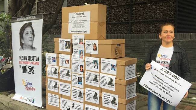 Se hundió referendo de cadena perpetua para violadores y asesinos de niños.