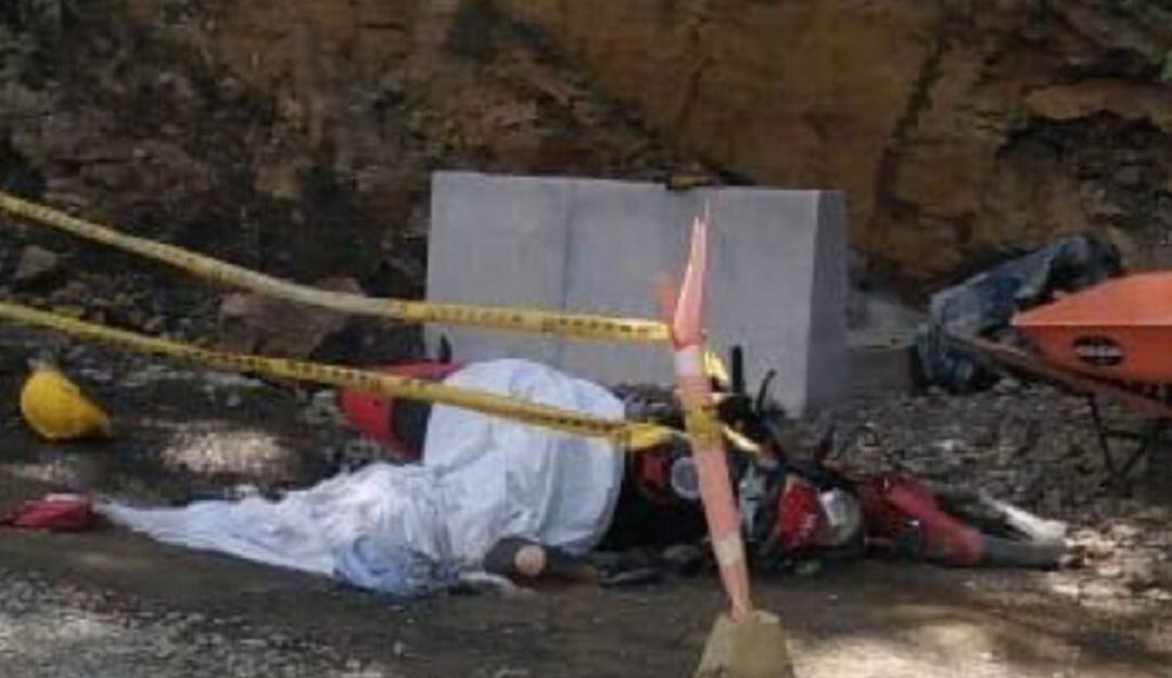 Foto: Tomada por el Subcomandante Bomberos de Aranzazu, Andrés Velásquez.