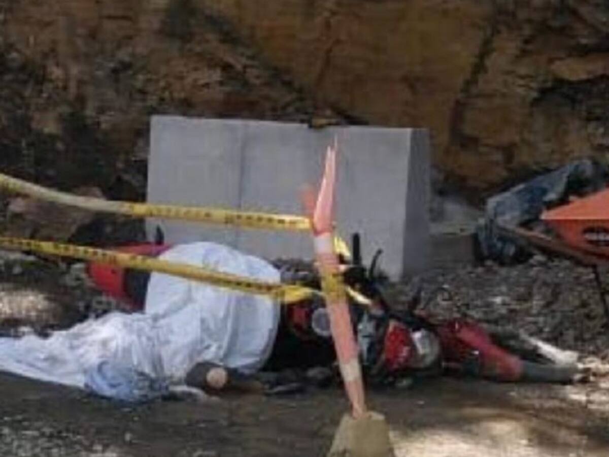Una persona muerta dejó accidente de tránsito entre Salamina y La Merced