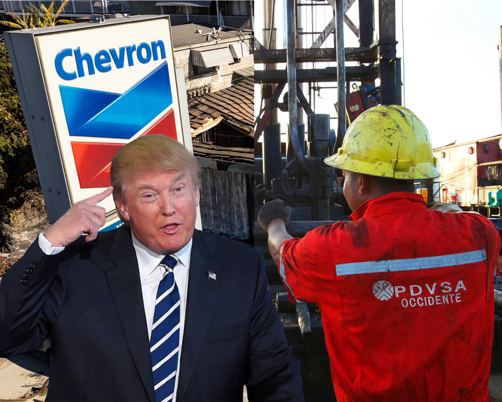 El presidente estadounidense dijo que la falta de garantías electorales y la poca recepción de deportados resulta en el fin de la concesión petrolera el 1 de marzo.
(Foto: Caracol Radio / Getty)