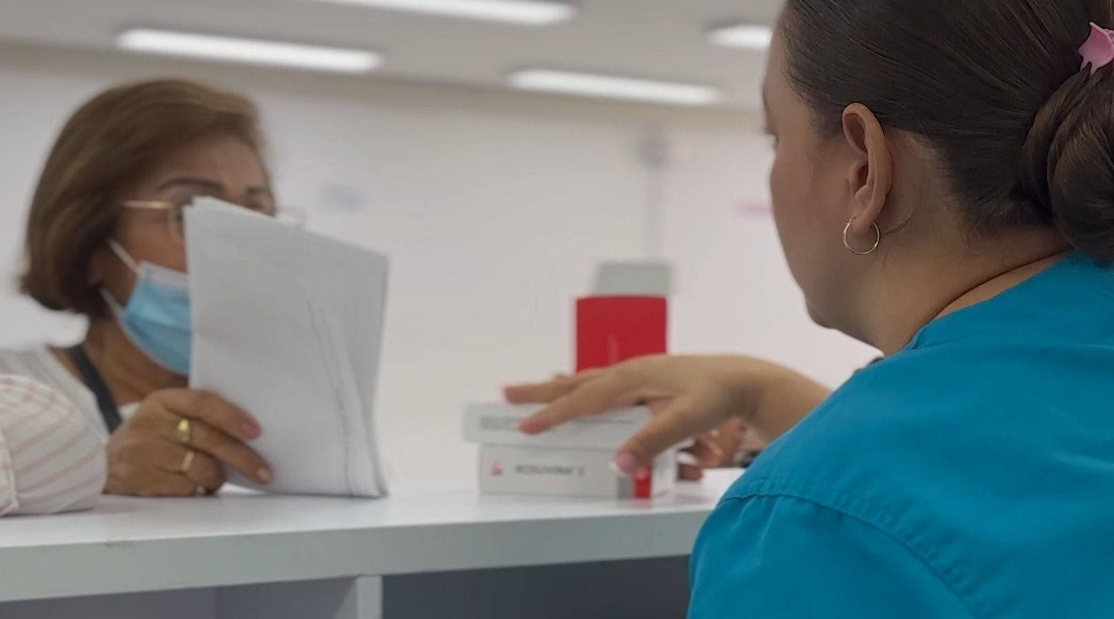 Entrega de medicamentos de Savia Salud. Cortesía: Savia Salud EPS.