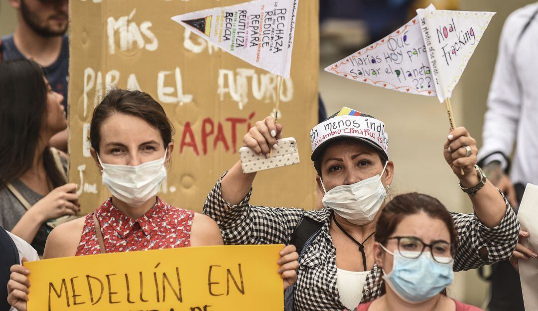 Líderes ambientales.