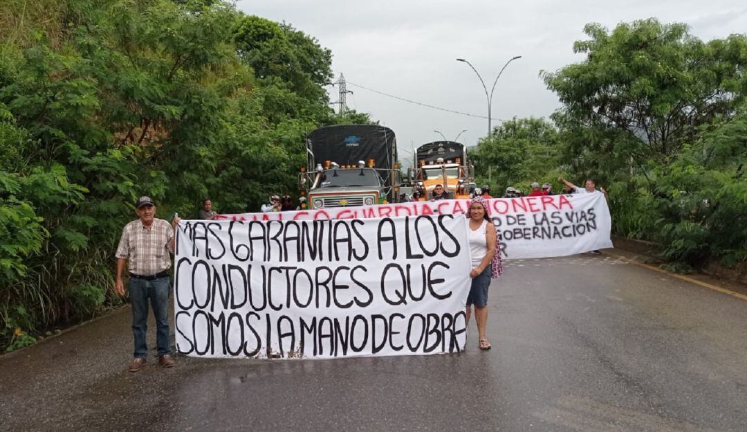 Segundo día de protesta en el sector de “Paso Malo”