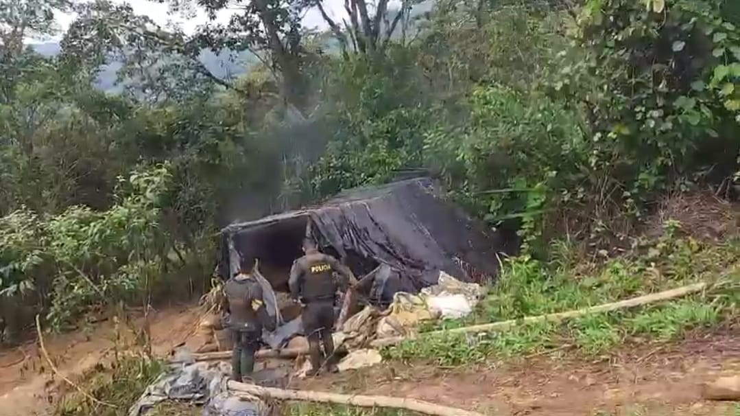 Mina en el Tambo - Nariño | Foto: Policía Nariño
