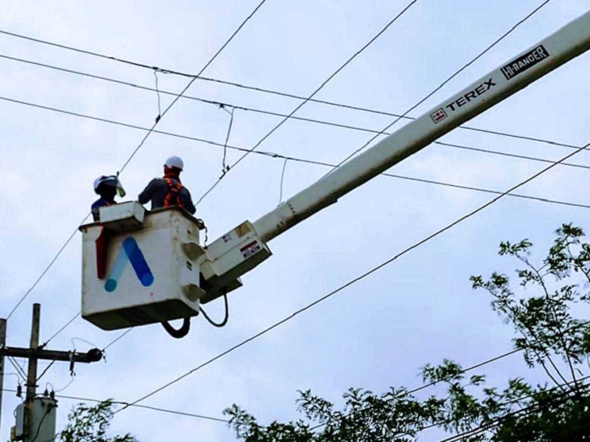 Barrios de Barranquilla y Puerto Colombia sin energía hasta las 8:00 am