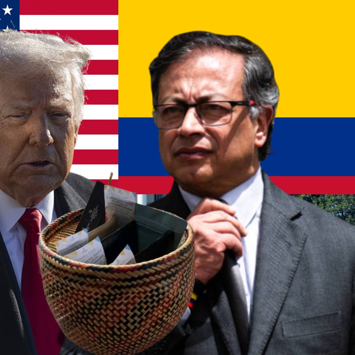 Reunión Petro-Trump: Los regalos que la comitiva colombiana entregará en la Casa Blanca
