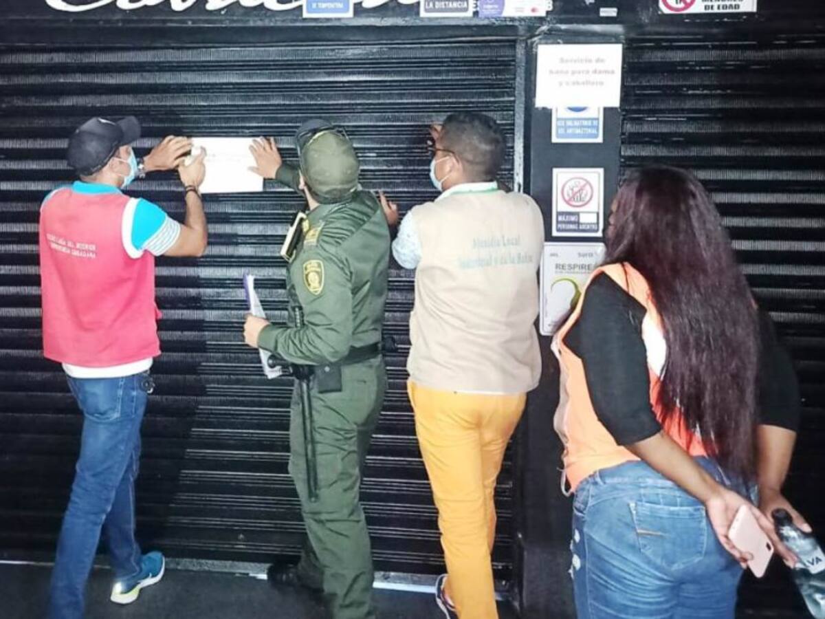 Seis cierres y 10 personas sancionados dejan caravanas de seguridad