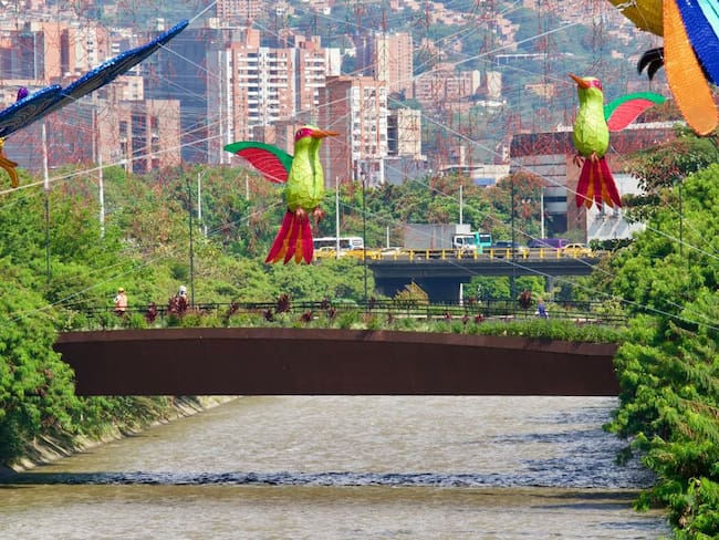 Río Medellín. Foto: Alcaldía de Medellín.