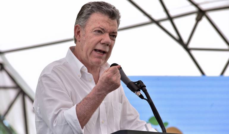 Juan Manuel Santos, Presidente de Colombia