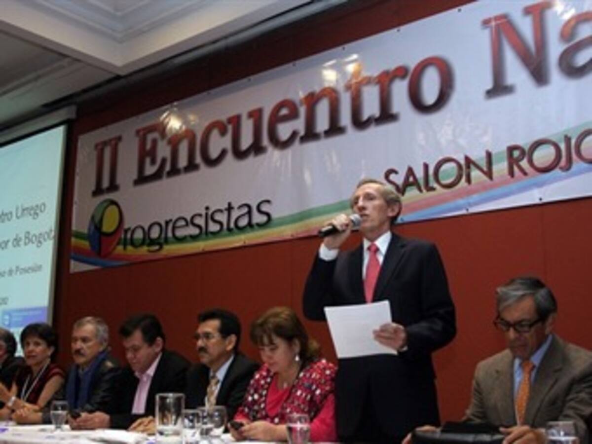 Progresistas liderarán coalición para enfrentar reelección