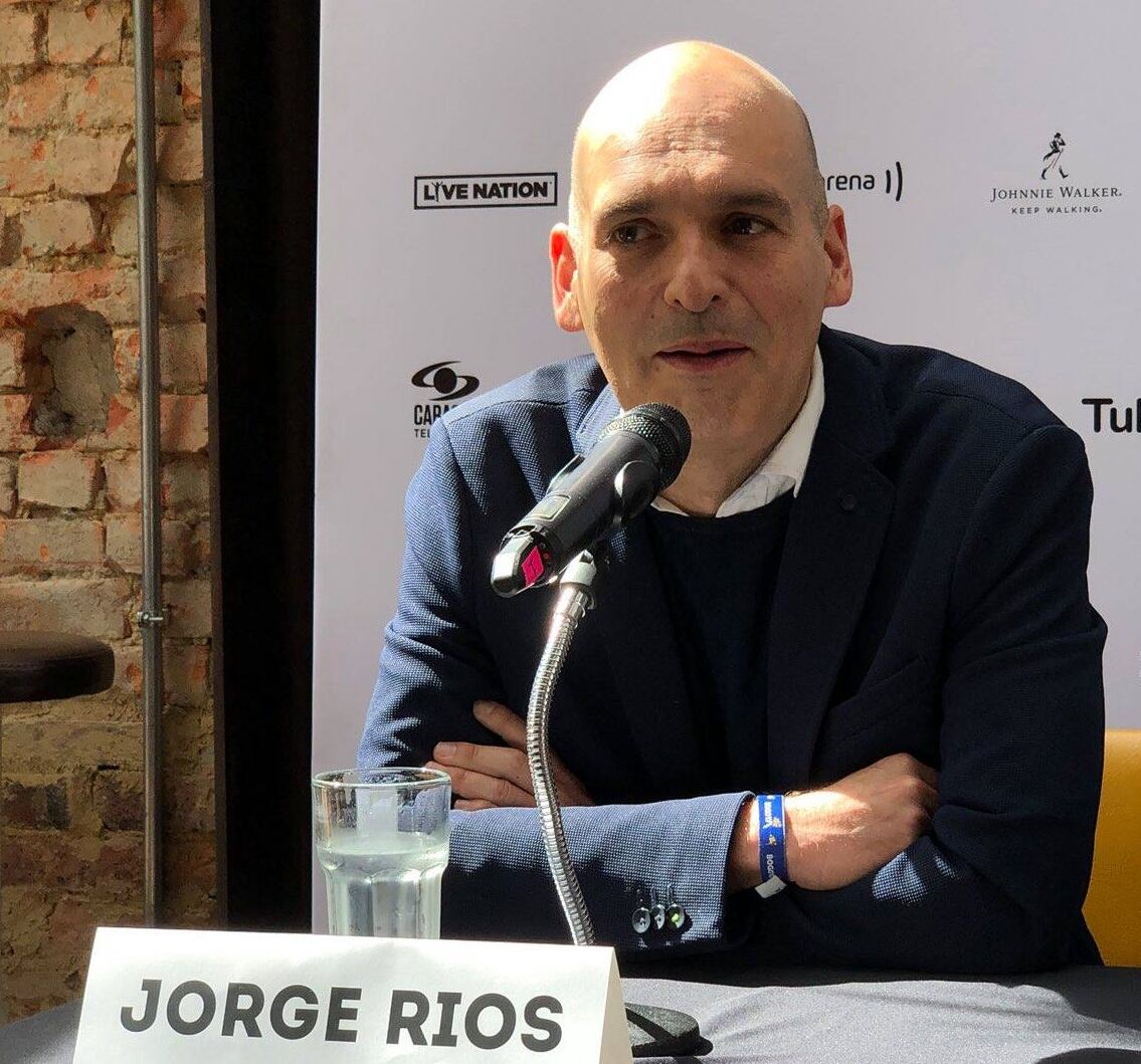 Jorge Alberto Rios. Foto: Facebook Movistar Arena