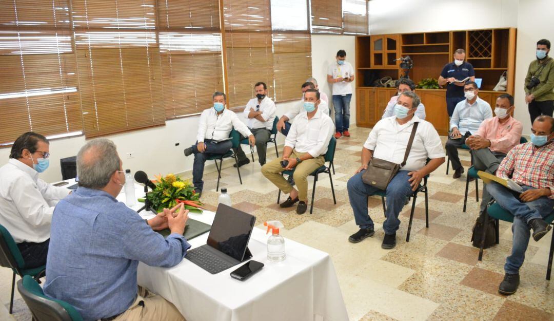 El espacio permitió expresar la necesidad de apoyo a los productores