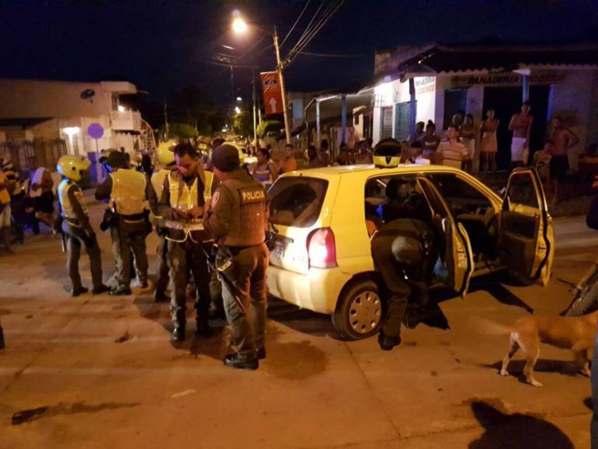 Policía metropolitana de Cartagena capturó cuatro presuntos asaltantes