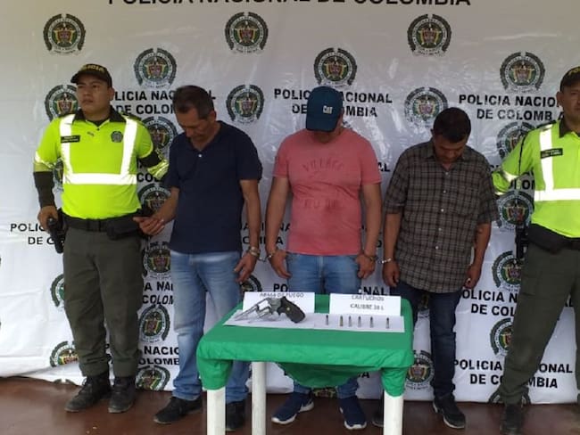 Capturados hombres armados en la vía Espinal –Natagaima en Tolima