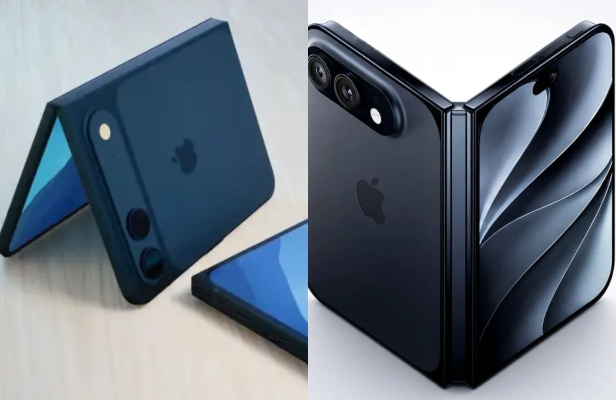 El primer iPhone plegable, una prueba de fuego para Apple y su nuevo CEO. Foto: redes sociales.