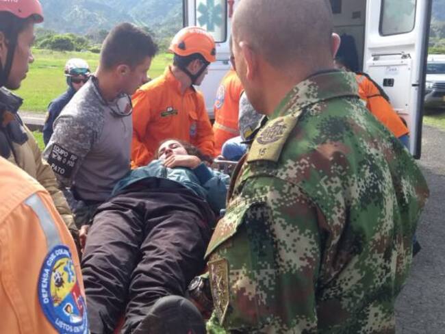 Rescatados montañistas que sufrieron accidente en el nevado del Tolima