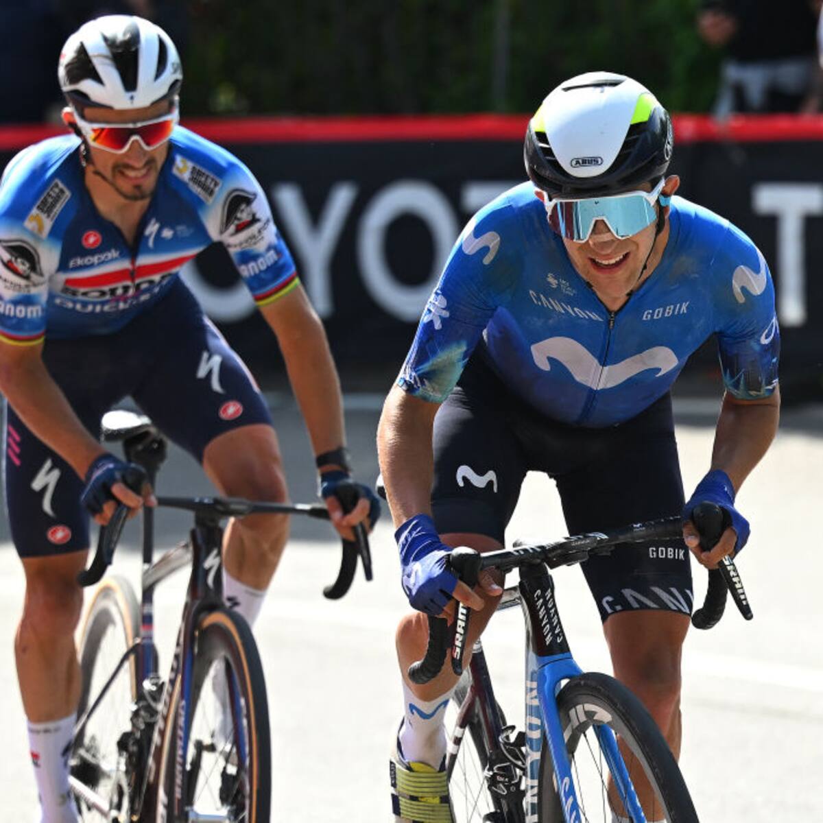 Pelayo Sánchez le entrega la primera victoria al Movistar en el Giro de Italia