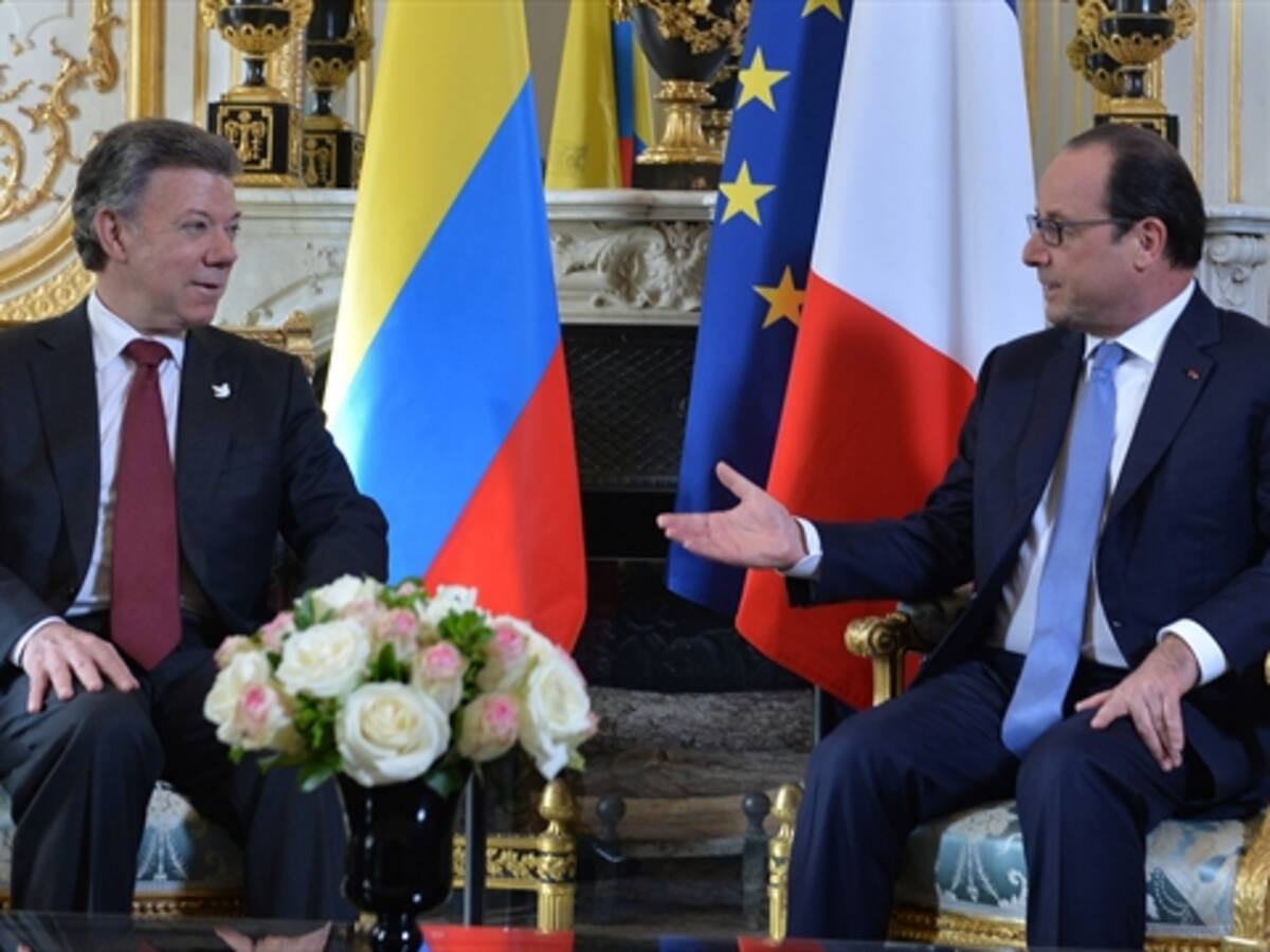 Francia impulsará en la Unión Europea el Fondo para el posconflicto
