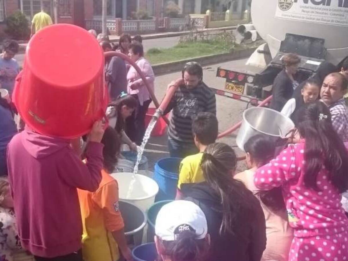 Desabastecimiento de agua potable afecta a 80.000 habitantes de Chiquinquirá