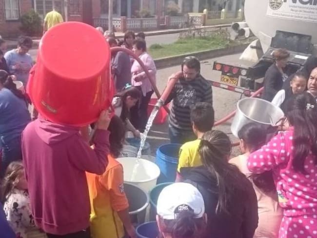 En Corrales, Boyacá trabajan en campañas de ahorro de agua potable