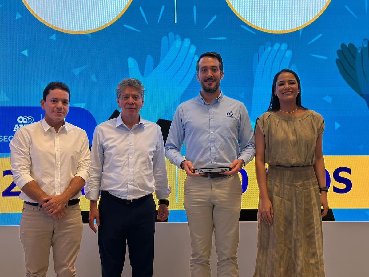 Cotecmar recibe reconocimiento por parte de la Andi por sus 25 años de trayectoria