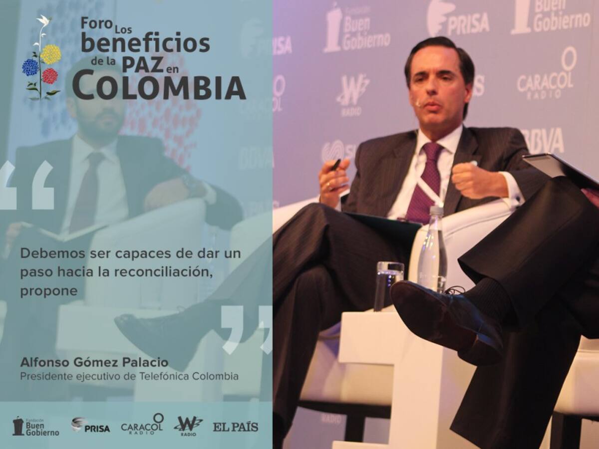 El director de ventas en Latinoamérica de Suez, Bruno Bastos dijo que desde ya se notan los beneficios y los dividendos de la paz, con un crecimiento de los más interesantes de la región.