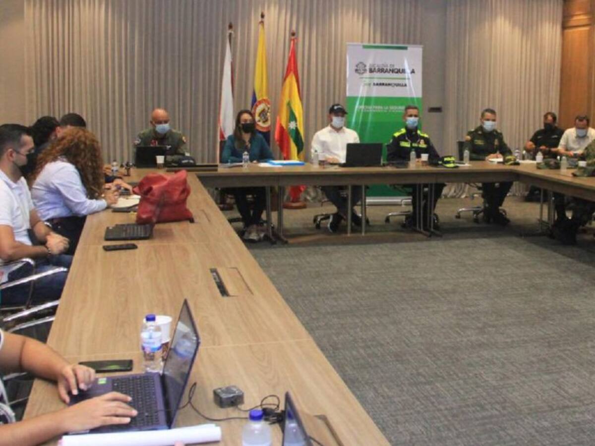Distrito y Policía acuerdan medidas para reforzar seguridad en Barranquilla