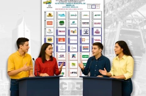 Foto: Gran Debate CDJ Medellín.