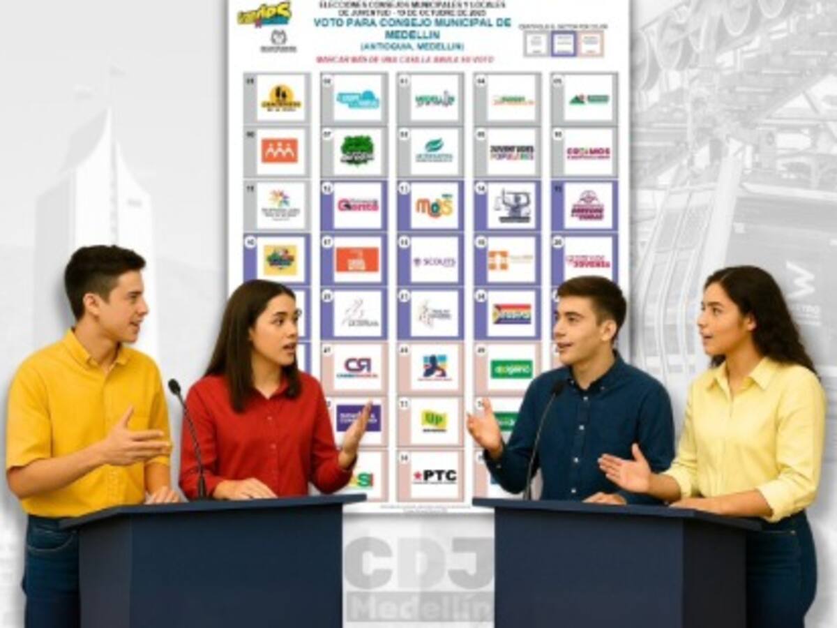 Mañana se realizará el Gran Debate Consejo de Juventud de Medellín 2025