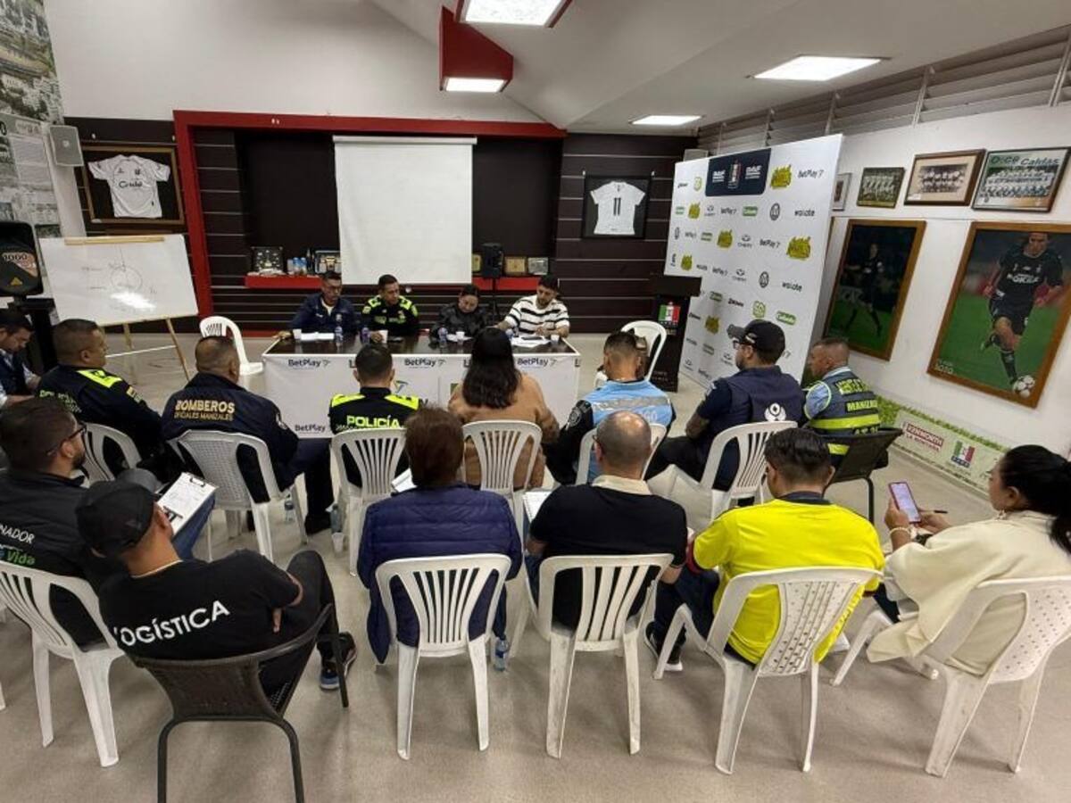 Conozca las medidas de seguridad para el partido Once Caldas vs Atlético Bucaramanga