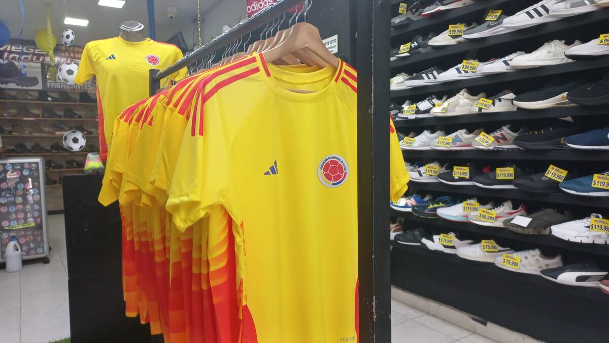 Informe vendedores camisetas selección