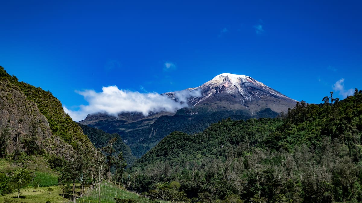 ¿Cuál es el nevado más bajo de Colombia? Queda la frontera entre 3 departamentos