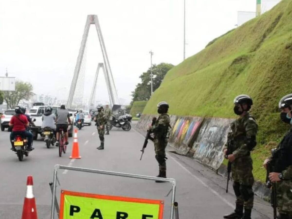 Operativos del Ejército y la Policía para recuperar la seguridad en Pereira