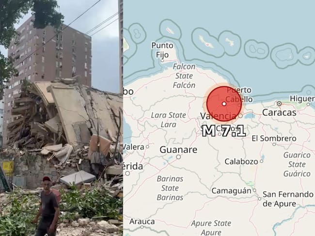 Luego del sismo de magnitud 7,1 cerca de las costas venezolanas, el Sistema de Alerta de Tsunamis estadounidense estimó riesgo de tsunami para Puerto Rico y las Islas Vírgenes.
(Foto: Caracol Radio / Cortesía USGS)