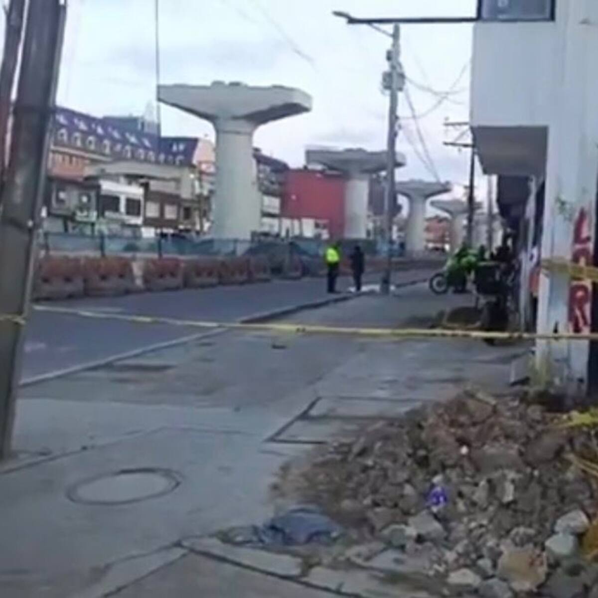 Nuevo homicidio en Bogotá: asesino disparó desde una bicicleta