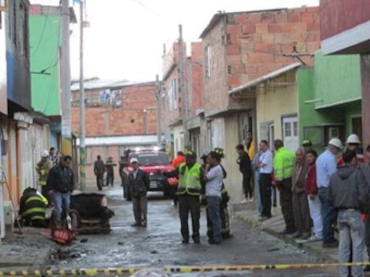 Tres muertos y un herido dejó explosión en Soacha