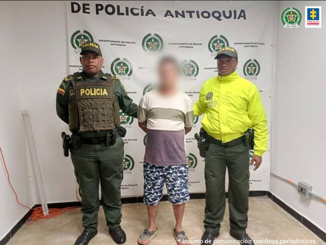 Yerbatero capturado- foto Fiscalía