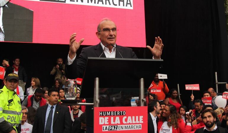 Humberto de La Calle, candidato presidencial por el Partido Liberal 