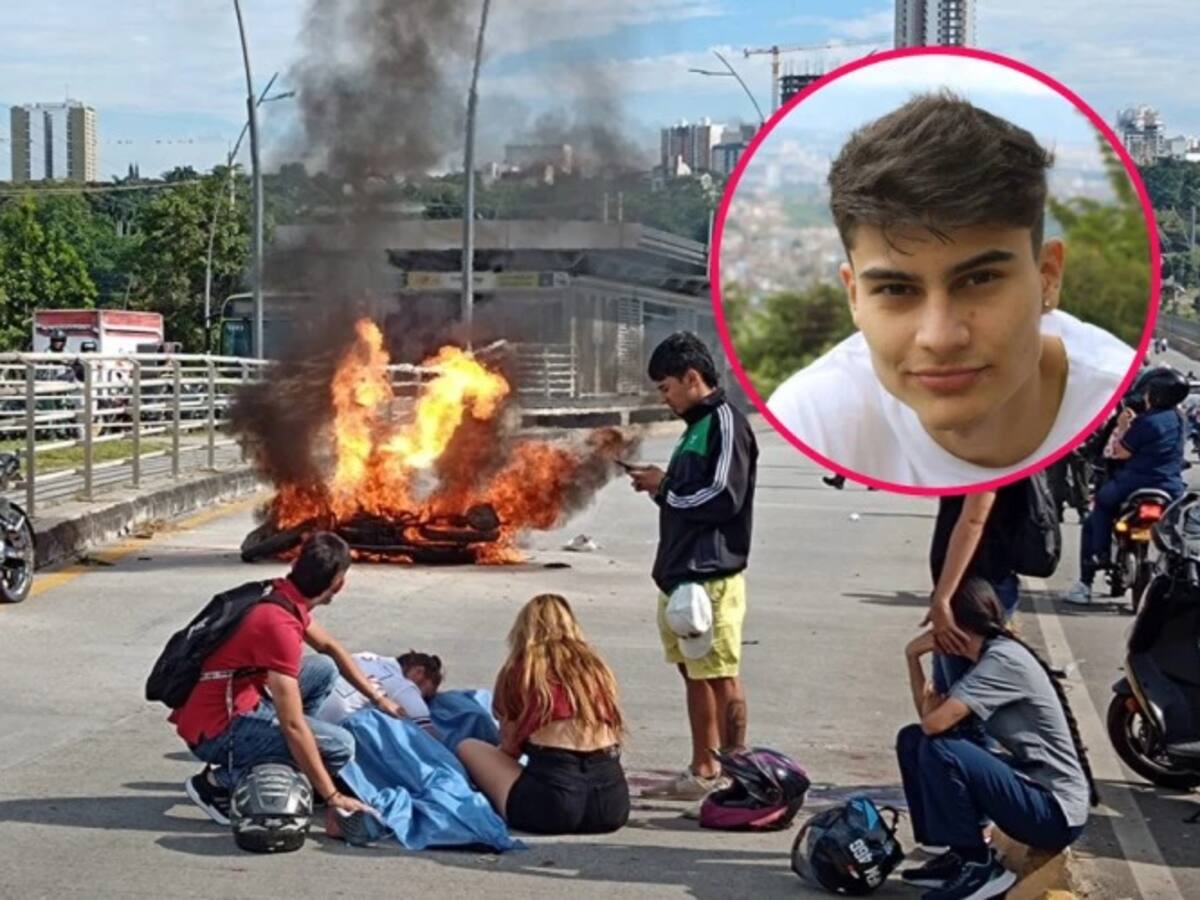 Plantón por aniversario de la muerte del motociclista Daniel Ibáñez