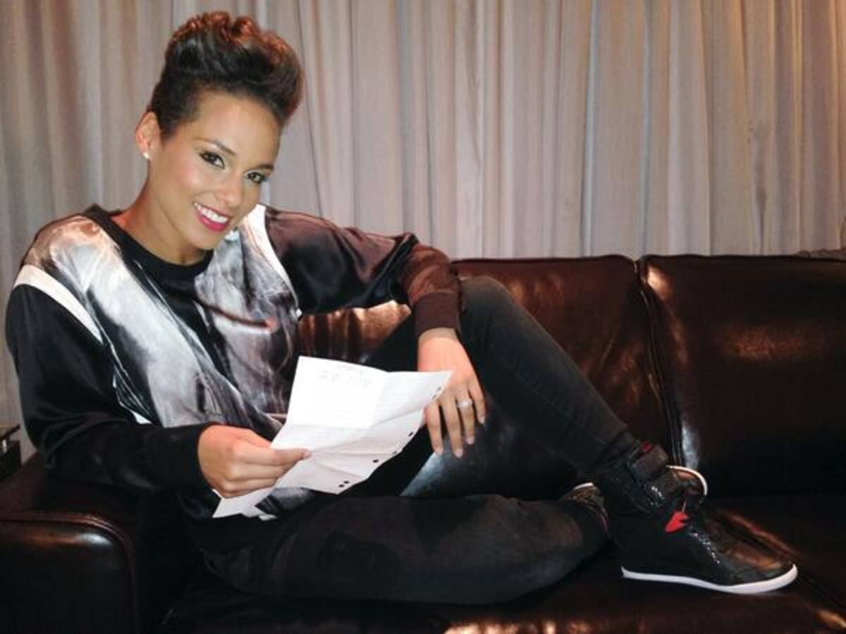 Alicia Keys y su esposo Swizz Beatz también esperan bebé.