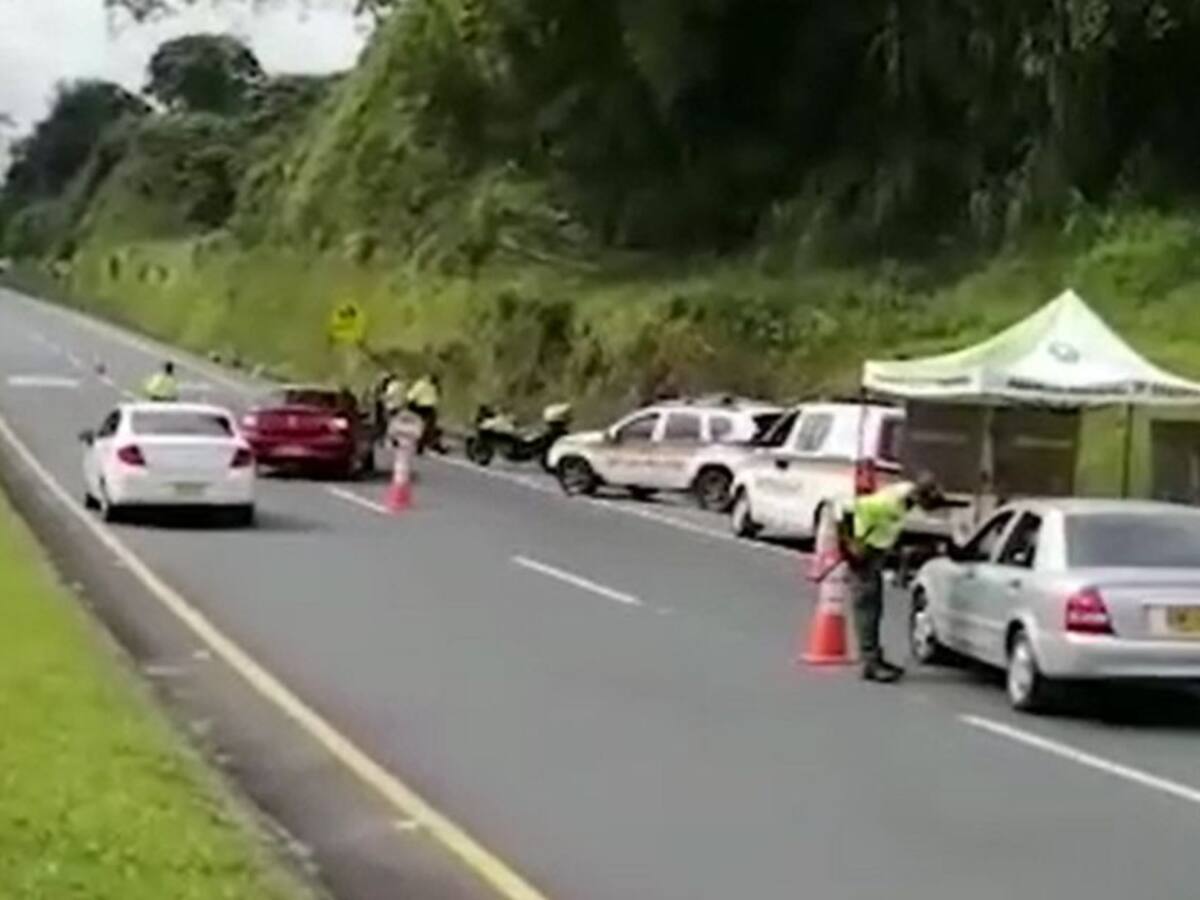 580 comparendos de tránsito por incumplir cuarentena en el Quindío