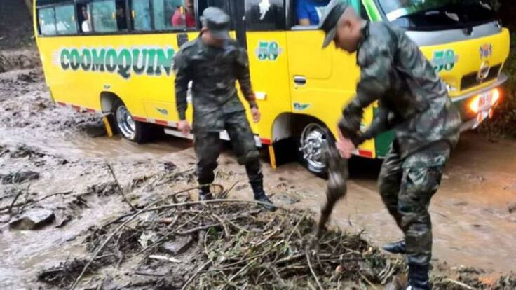 Informe lluvias en Quindío