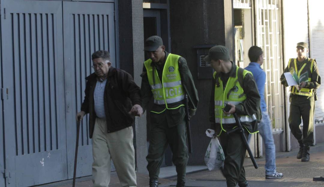 Auxiliares de la Policía en Colombia / Colprensa