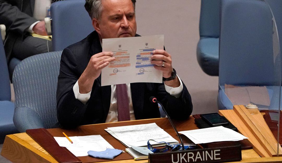 Representante Permanente de Ucrania ante las Naciones Unidas, Sergiy Kyslytsya