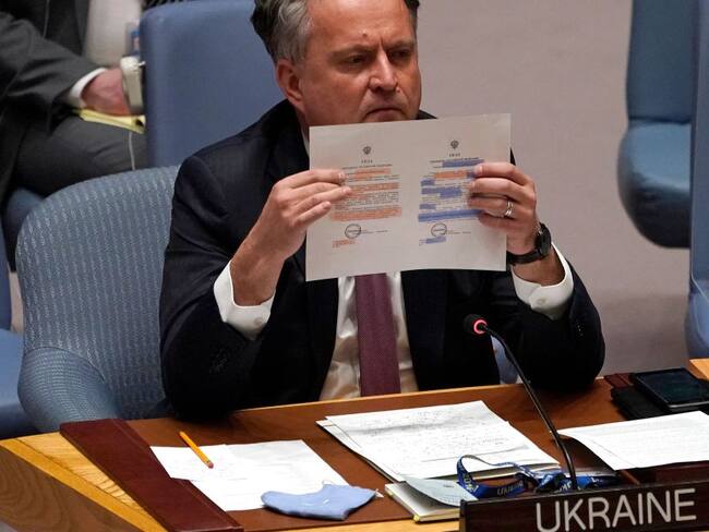 Representante Permanente de Ucrania ante las Naciones Unidas, Sergiy Kyslytsya