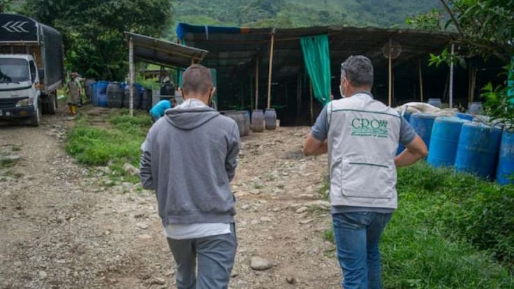 Habitantes de El Crucero en Calarcá, esperan que compostera cumpla