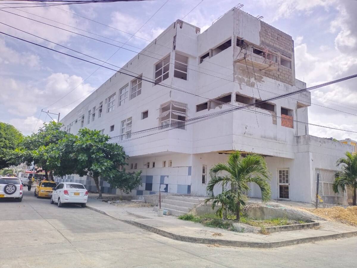 Obras en hospital de Canapote en Cartagena están paralizadas desde hace dos semanas