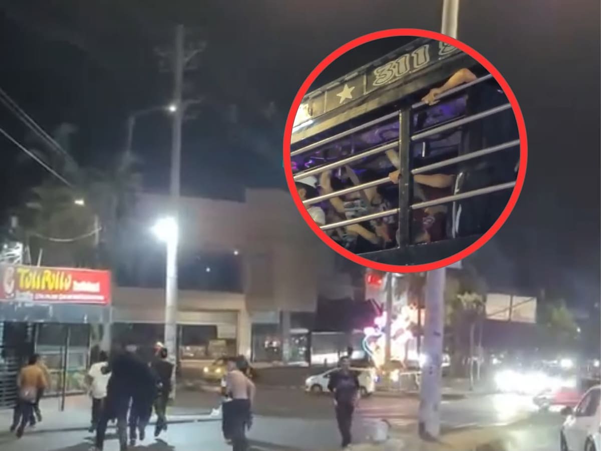 Polémica en Ibagué por video viral en el que se observa a jóvenes con machetes en una chiva